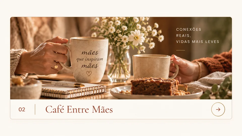 Card Café Entre Mães